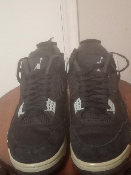 Jordan 4 Retro SE Black Canvas Size 10 Pre-Owned DH7138-006 main image 10